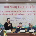 TỔNG HỢP CÂU TRẢ LỜI CỦA THUẾ HÀ NỘI NGÀY 12/03/2026 TẠI HỘI NGHỊ TRỰC TUYẾN HƯỚNG DẪN VỀ QUYẾT TOÁN THUẾ NĂM 2025
